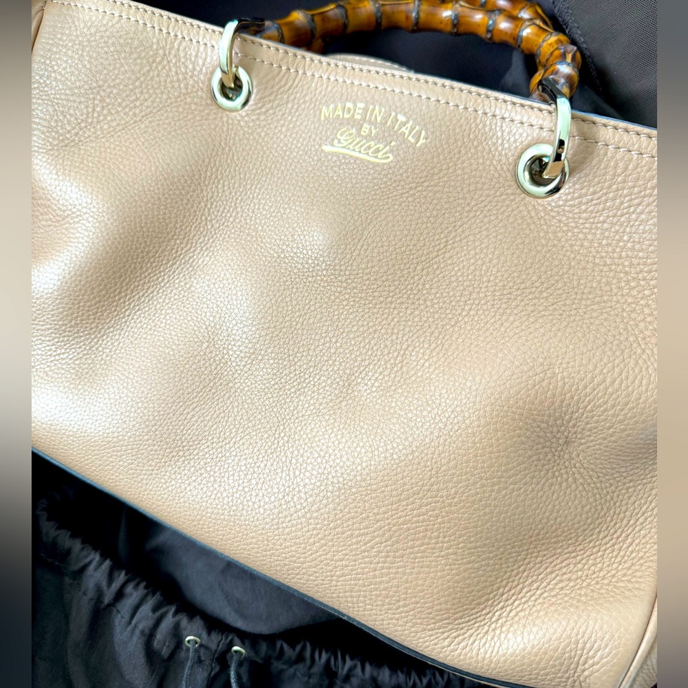 Vintage Gucci bag with bamboo handles